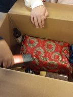 Finał akcji Paczka dla seniora z klasą 3a